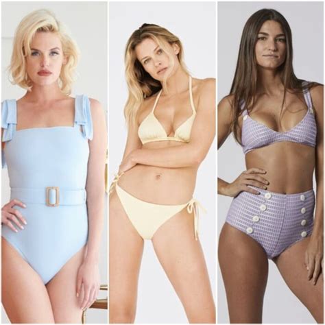 Tipo de trajes de baño: Trajes de baño tonos claros y pasteles verano 2021 - Looks ...