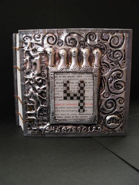 Number 4 Gaye Medbury Handmade Books Metal Working Jewelry Art