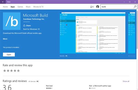 Microsoft Releases Build App For Windows 10 Ios And Android