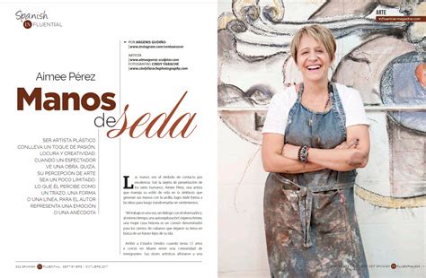 Spanishinfluential Magazine Aimee Perez