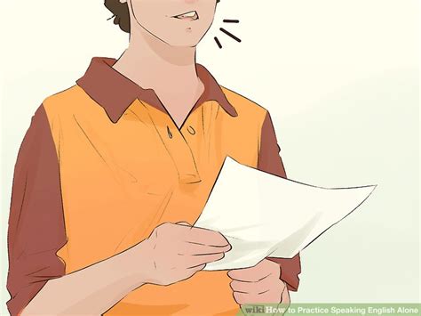 3 Ways To Practice Speaking English Alone Wikihow