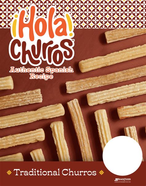 ¡hola Churros Authentic Spanish Style Traditional Price Sign Jandj