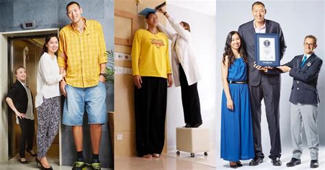 Sun Mingming And Xu Yan World S Tallest Couple Reveal They Struggle To Get Hotel Rooms Cars To