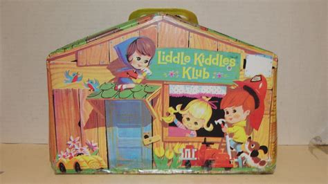 Vintage Mattel Liddle Kiddles Klub Play House W 2 Dolls Ebay