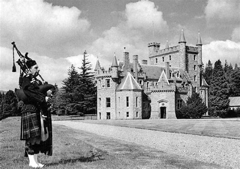 Tour Scotland Photographs Old Photograph Invercauld Castle Scotland
