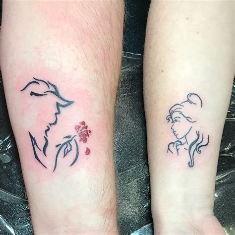 The Best Disney Tattoos For Couples In 2023 Disney Couple Tattoos Tattoos For Daughters
