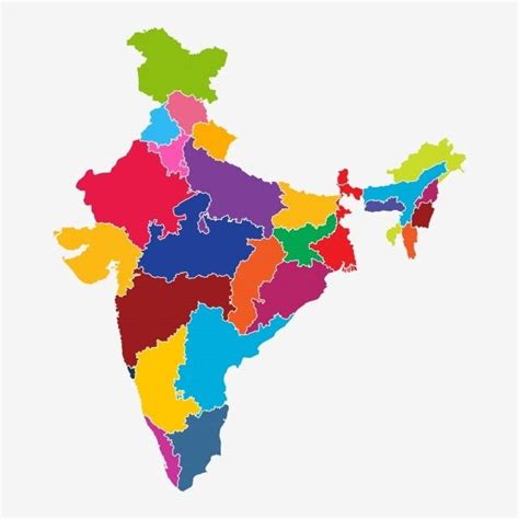 Mapindiavectorillustrationindianbackgroundcountrypoliticalasia