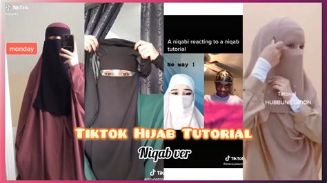 🔔 Tiktok Hijabshawl Tutorial For Muslims Girl 🌻 Niqab Ver Youtube