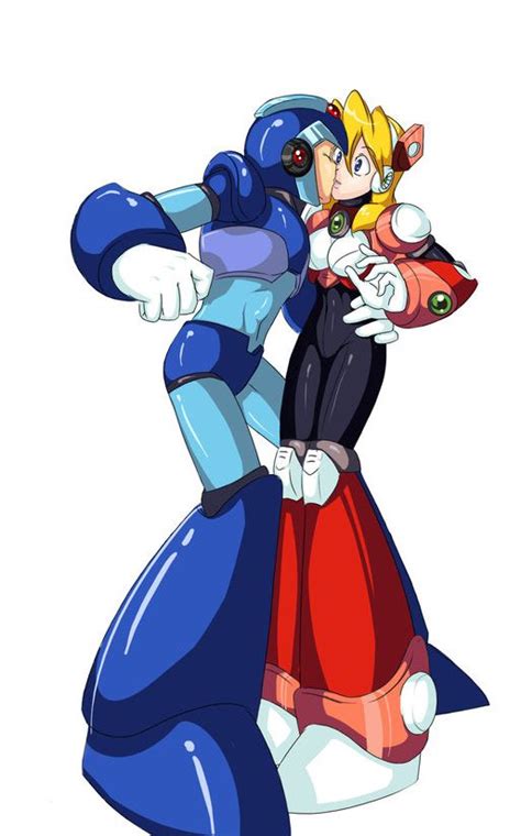 A Stolen Kiss By Shironek0 On Deviantart Mega Man Art Mega Man