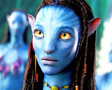 Avatar Neytiri Zoe Saldana Paint By Numbers Painting By Numbers