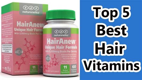 Top 5 Best Hair Vitamins Reviews 2019 Best Vitamins For Hair Growth
