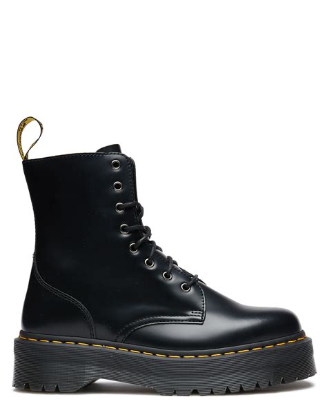 Bought this pair for my daughter , she really likes them she says they are. Dr. Martens Womens Jadon 8 Eye Boot - Black Polished ...