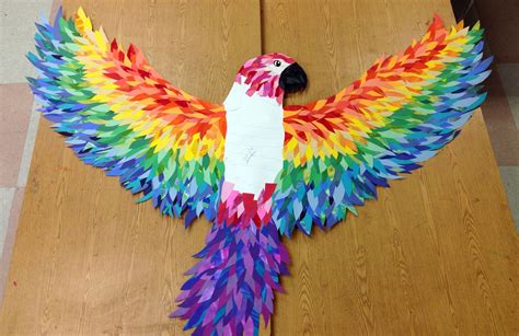 bird paper craft