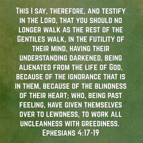 Ephesians 417 19 Book Of Ephesians Revelation Bible Philippians 4