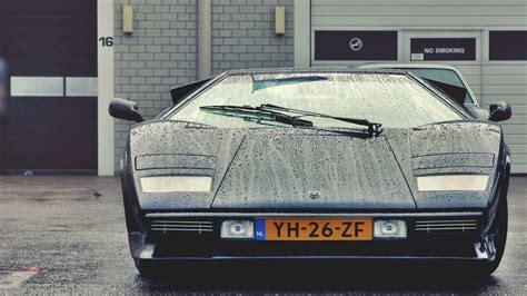 Wallpaper Rain Water Drops Super Car Sports Car Dutch