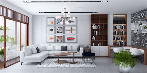 Free Sketchup 3d Model Modern Living Room06