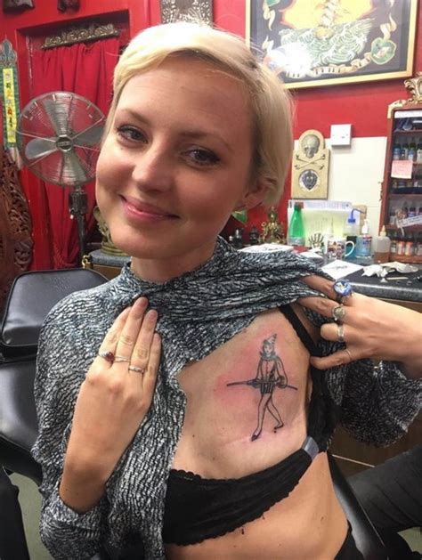 why i wanted a tattoo on my mastectomy scar bbc news