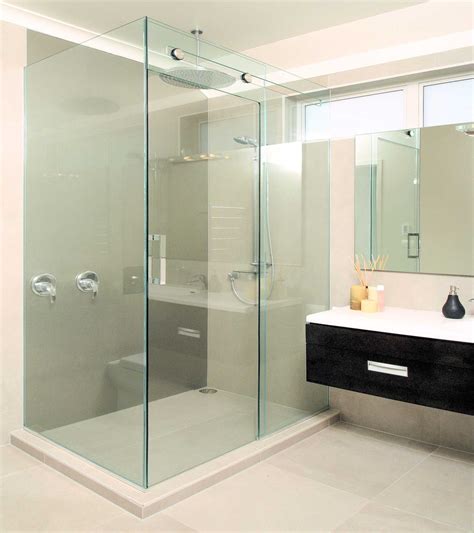 Carefully choose the design, accessories, and fixtures to ensure that your bathroom is fully functional as well as beautiful. SLIDING FRAMELESS SHOWER SCREENS |Geelong Splashbacks|GLIDE™