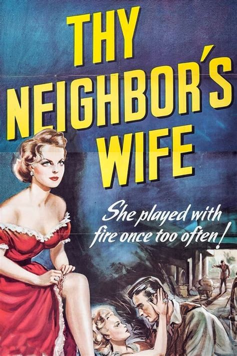 Thy Neighbor S Wife 1953 — The Movie Database Tmdb