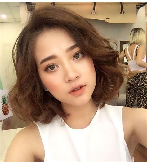 15 Ideas Of Short Curly Shag Hairstyles For Korean Girls