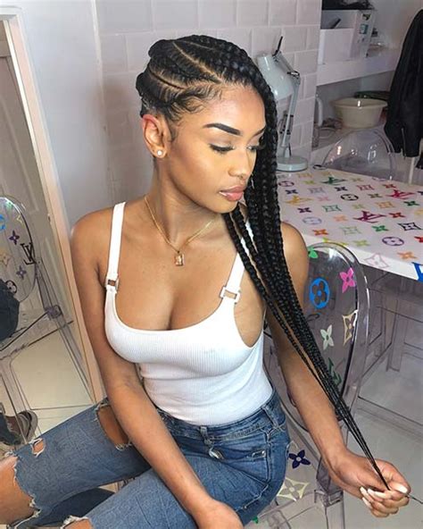 Cool Ways To Wear Feed In Cornrows StayGlam Hot Sex Picture