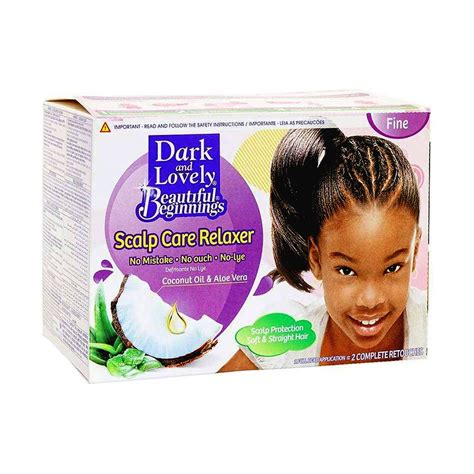 Dark Lovely Fine Scalp Care Relaxer Kit Shoponclick