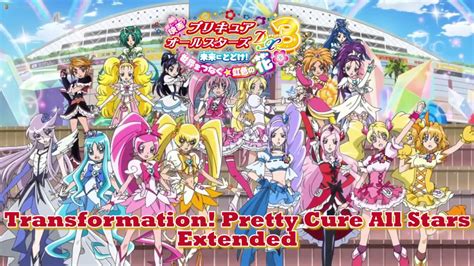 Transformation Pretty Cure All Stars Precure All Stars Dx3 Music