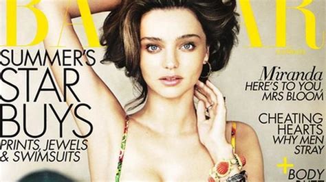 Miranda Kerr Se Desnuda Para Harper S Bazaar Cuore
