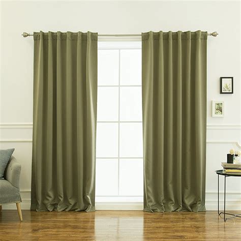 Nordic luxury velvet curtain olive green window curtain solid color semi shade curtains for bedroom and living room. Sage Olive Green Curtains Modern Chic Minimalist Style ...