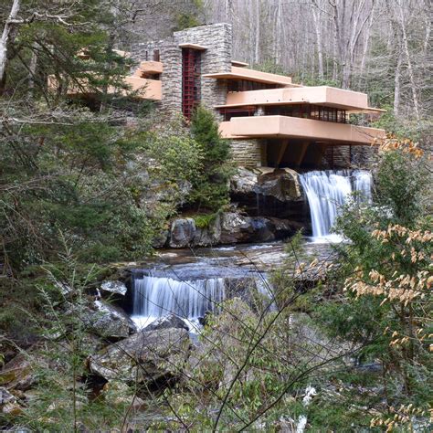 Frank Lloyd Wrights Fallingwater Home In Pennsylvania Oc 3774x3774