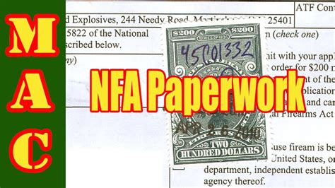 There are several places you can find the correct cards: How to fill out BATF paperwork for a NFA firearm - YouTube