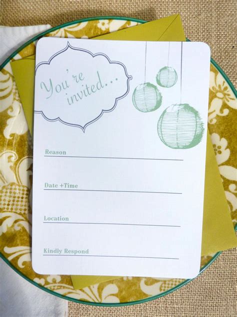 Elegant setting free printable rehearsal dinner party invitation. 16 (Free!) Printable Party Invitations for Any Occasion | HGTV