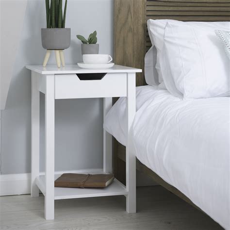 See more ideas about square side table, table, side table. Noosa Square White Side Table With Cut Out Handle ...