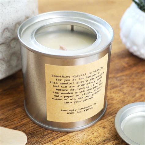 The 17 best scented candles at editors are loving right now. 'let your heart be light' hidden token candle by kutuu ...