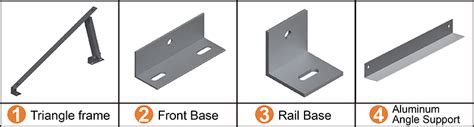 China Fixed Simple Triangle Solar Brackets Supplier And Manufacturer