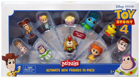Toy Story 4 Minis Ultimate New Friends Mini Figure 10 Pack Ebay