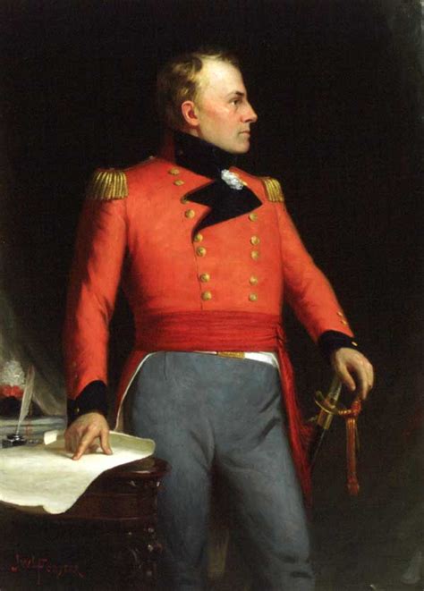 Le Major Général Sir Isaac Brock 1769 1812 Assemblée Législative De