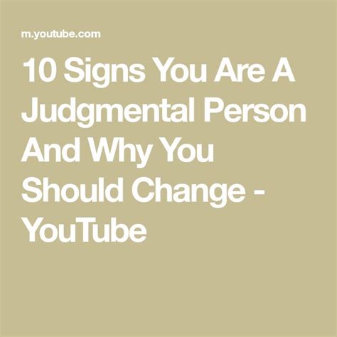 10 Signs You Are A Judgmental Person And Why You Should Change