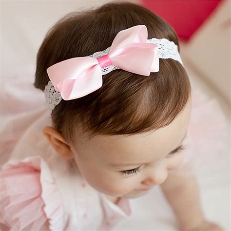 Baby Bows Headband Baby Photography Props Infant Bow Belts Hair