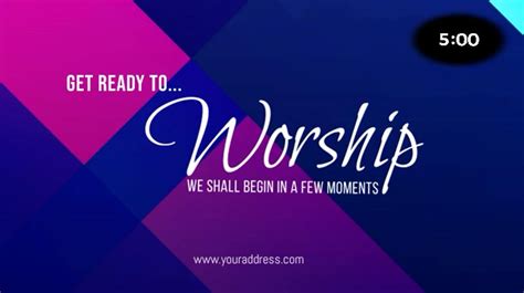 Copy Of Online Worship Welcome Postermywall