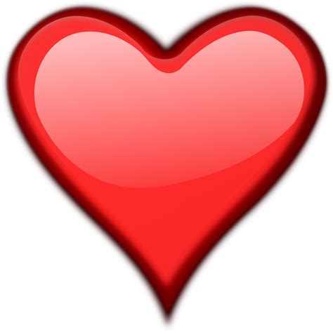 Heart Love Valentine Free Vector Graphic On Pixabay