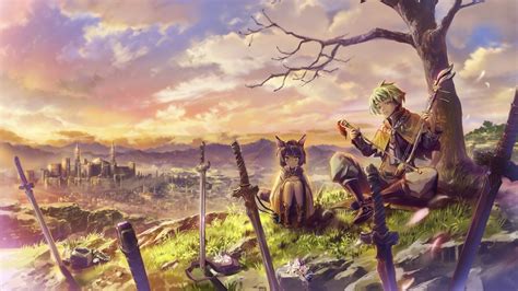 Anime Pixiv Fantasia Hd Wallpaper