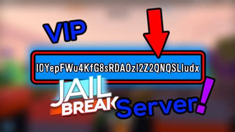 When other players try to make money during the game, these codes make it easy for you and you can reach what you need earlier with leaving others your behind. JailBreak VIP Server Link Code!?! | Grind Money!!! | (MARCH 2019) - YouTube