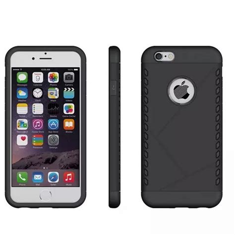 Iphone 6 plus died, tried charging and it only shows the red battery icon but won't turn on. iPhone 6s 6 Plus Hybrid Combo Aegis Armor Case Cover (Black)