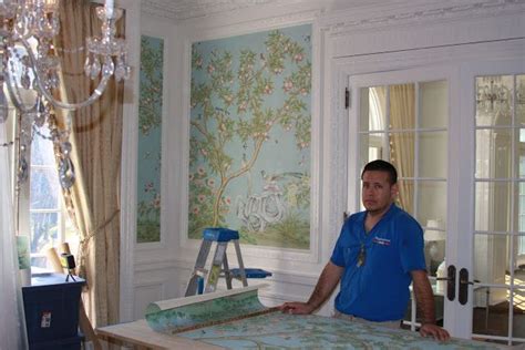 Reusing Gracie Wallpaper Gracie Wallpaper Hand Painted Wallpaper