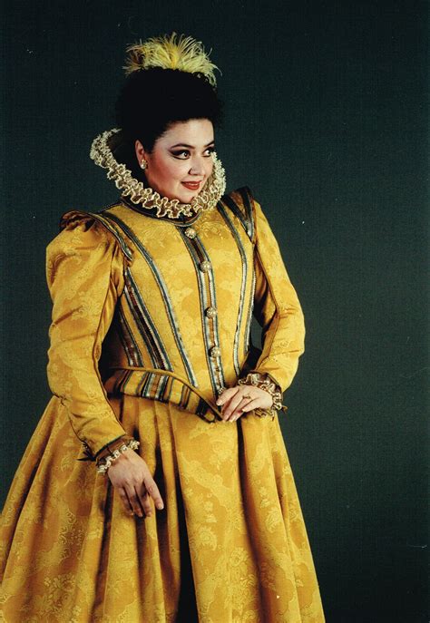 Markella Hatziano As Giovanna Seymour In Donizettis Opera Anna Bolena