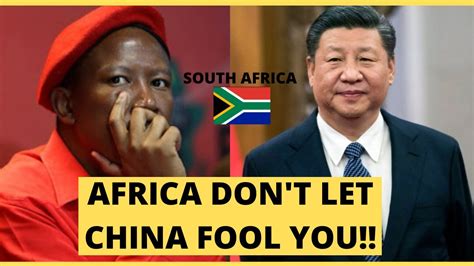 South Africas Julius Malema Talks About China And How Africans Need One