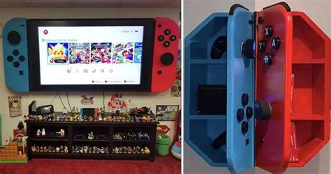 Transform Your Tv Into A Giant Nintendo Switch With This Wall Mounted