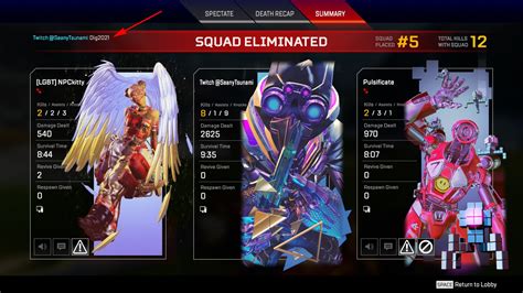 Apex Legends 2 Hour Kill Race Rules Trios Drop In Gaming