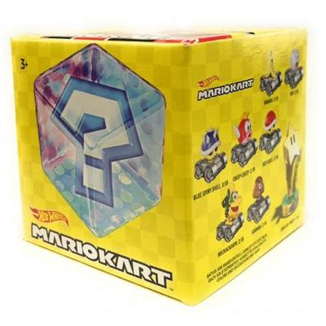 Hot Wheels 164 Mario Kart Series 3 Item Box Assorted Single Pack